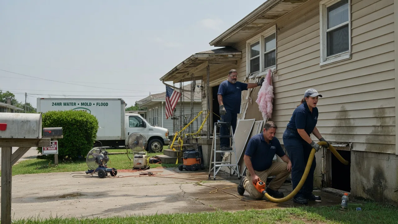 Water Damage Repair in Pleasant Hill, OR near me